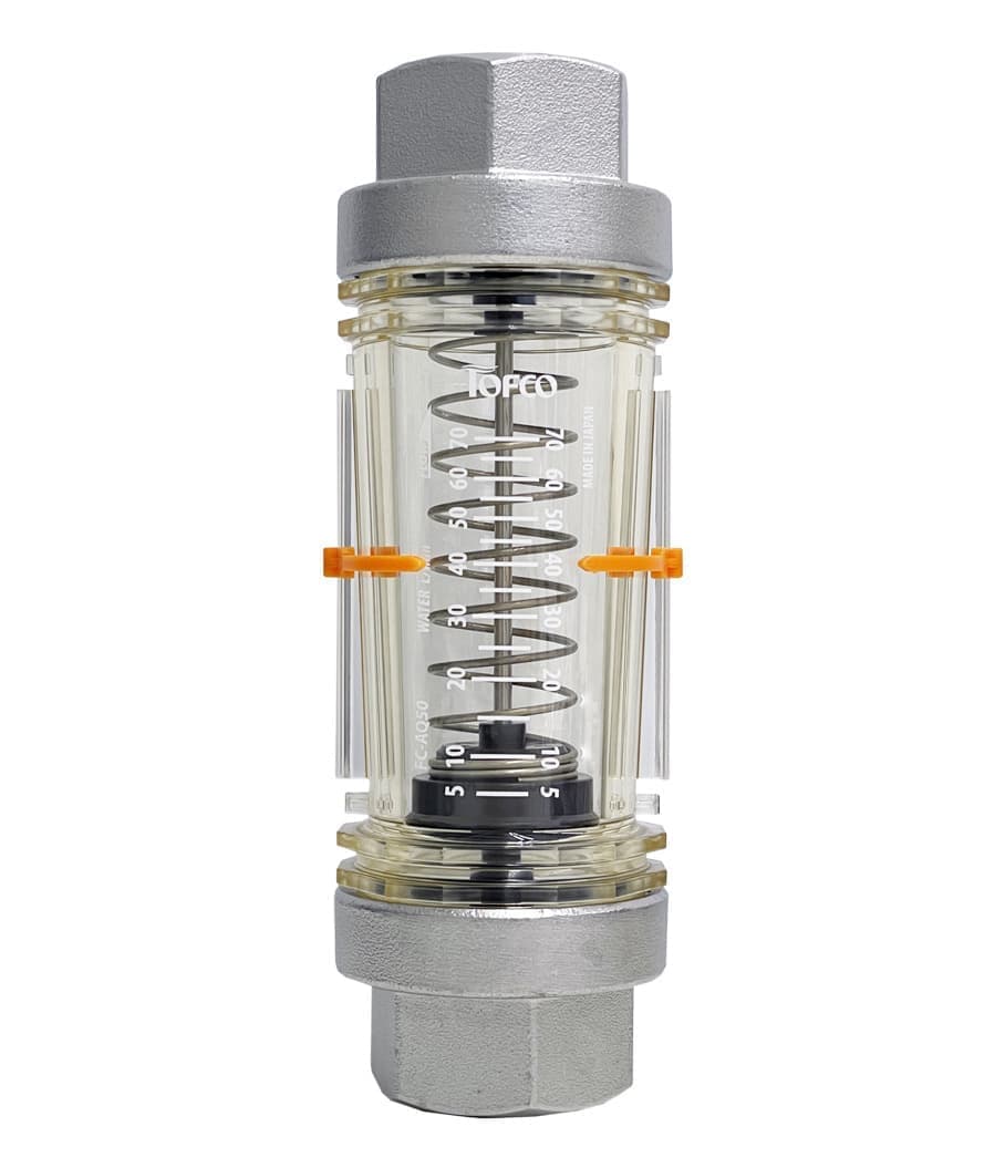 ヤマト産業 フロート式流量計二連式 F2M−10−CO2 F2M10CO2 通販